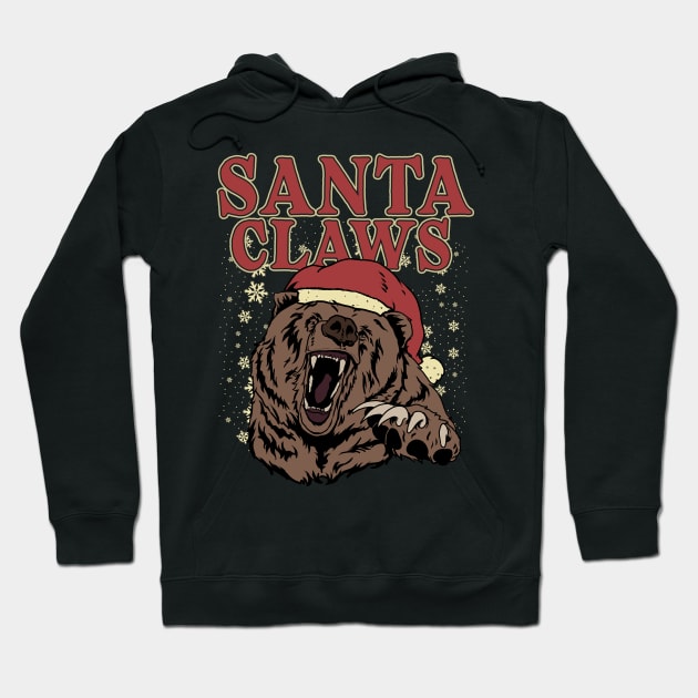 Santa Claws Hoodie by Juniorilson